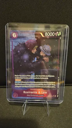 One Piece Rosinante & Law (Alternate Art) EB04-038 The Azure Sea's Seven Foil - Image 1