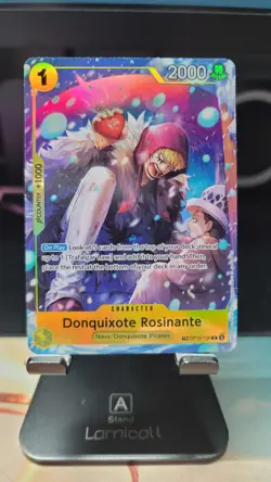 Donquixote Rosinante OP12-108 R - TR ART - One Piece TCG OP-14 OP14 English NM - Image 1