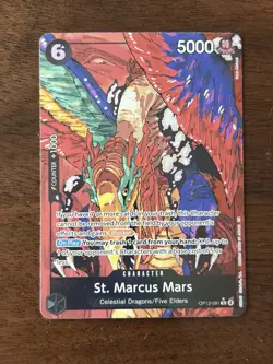 St. Marcus Mars (Alternate Art) OP13-091 Carrying On His Will Foil - Image 1