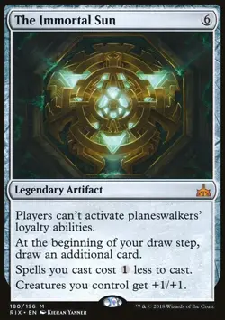 The Immortal Sun - Rivals of Ixalan | MTG Card - Image 3