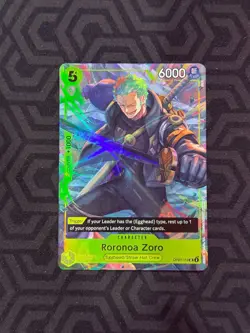 Roronoa Zoro (Illustration Box Vol.3) OP07-113 One Piece Promotion Cards Foil - Image 1