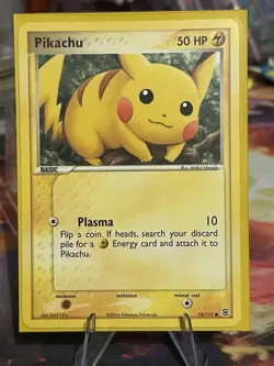 Pikachu 74/112 FireRed & LeafGreen Set Pokemon TCG Card LP - Image 1