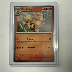 Pokemon TCG Card - Arcanine - Scarlet & Violet Promo - SVP011 - MINT -Holo - Image 1