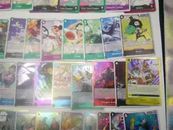 One Piece Card Game Bulk Lot Cards TCG English OP08 & OP09 - Image 5