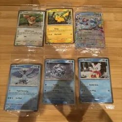 Pokemon 6 Card Sealed Winter Collection Promos - Image 1