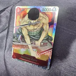 Roronoa Zoro (manga), ST01-013, SR, foil, english, one piece card, eiichiro oda - Image 2