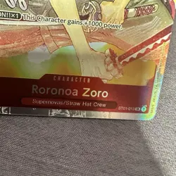 Roronoa Zoro (manga), ST01-013, SR, foil, english, one piece card, eiichiro oda - Image 4