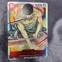 Roronoa Zoro (manga), ST01-013, SR, foil, english, one piece card, eiichiro oda - Image 5