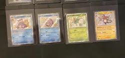 Pokemon 12 Card Lot NM Ft Meowth ir Mikikyu - Image 4