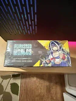 VCard Awakened Worlds Booster Box 1st Trading Card Game TCG CCG Waifu GamerSupps - Image 2