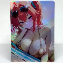 High School DxD Irina Shidou Goddess Anime Waifu ACG Foil Card - Image 1