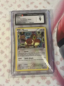CGC 9 MINT - Eevee 2013 Black Star Promos BW94 Sylveon Collection Pokemon Card - Image 1