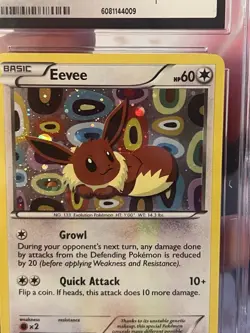 CGC 9 MINT - Eevee 2013 Black Star Promos BW94 Sylveon Collection Pokemon Card - Image 3