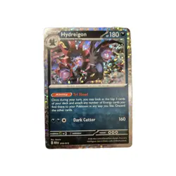 Pokemon TCG Hydreigon Scarlet & Violet Paldea Evolved 140/193 Reverse Holo Card - Image 1
