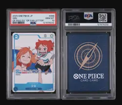 PSA 10 ONE PIECE Card Girl Promo P-096 Japanese ONE PIECE magazine - Image 1