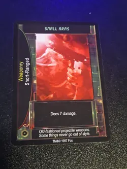Aliens vs Predator CCG Small Arms Promo Card AVP - Image 1