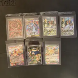 Pokemon 7 Card Black Star Promo Lot Ft Charizard Charmander Snorlax And More - Image 1