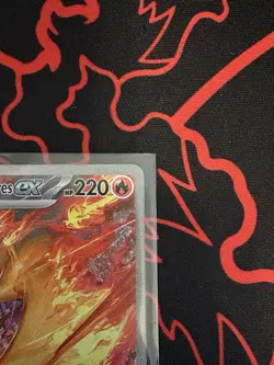 Pokemon TCG Team Rockets Moltres EX Destined Rivals Card SIR 229/182 MINT - Image 4