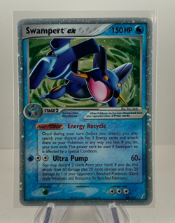 Swampert ex 98/100 EX Crystal Guardians Pokemon Card Holo Foil Rare LP+ - Image 1