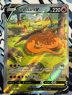 Charizard V SWSH260 SWSH: Sword & Shield Promo Cards Holo NM - Image 1