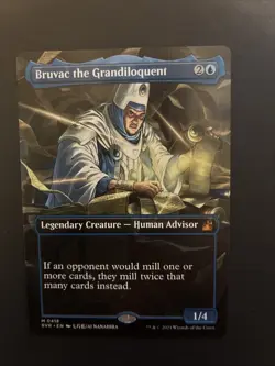 Bruvac the Grandiloquent - Anime Borderless Ravnica Remastered - Image 1