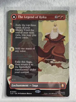 MTG The Legend Of Roku M 0357 Borderless Non-foil Avatar: The Last Airbender - Image 1