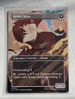 MTG The Legend Of Roku M 0357 Borderless Non-foil Avatar: The Last Airbender - Image 2