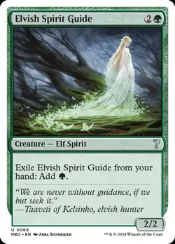 Elvish Spirit Guide Mystery Booster 2 NM MTG - Image 1