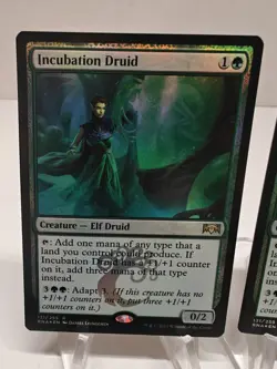 x2 INCUBATION DRUID FOIL NM - Ravnica Allegiance Magic MTG - Image 2