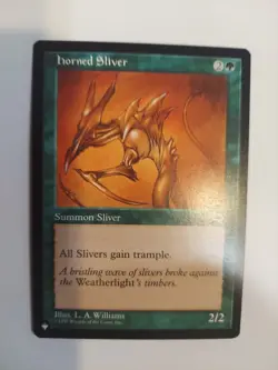Horned Sliver The List Reprints Regular - Image 1