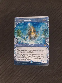 Valley Floodcaller (Showcase) Bloomburrow - Near Mint - Image 1