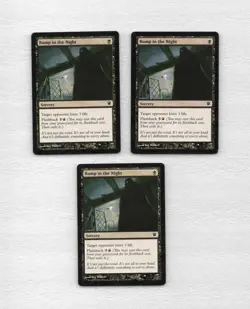 MTG Bump in the Night x3 92/264 Common Innistrad NM Magic the Gathering - Image 1