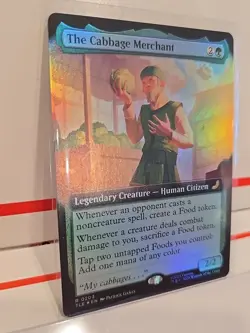 MTG The Cabbage Merchant #0203 Borderless Rare Avatar Legendary TLE!! - Image 4