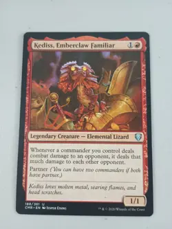 MTG Kediss, Emberclaw Familiar Commander Legends Regular Magic NM - Image 1