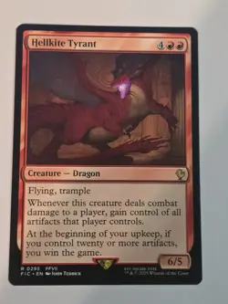 Hellkite Tyrant NM Commander: Final Fantasy 0295 MTG Regular - Image 1