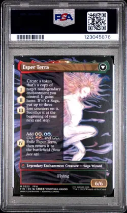 PSA 10 TERRA ARTIST BORDERLESS REG 2025 MAGIC THE GATHERING FINAL FANTASY #0323 - Image 2