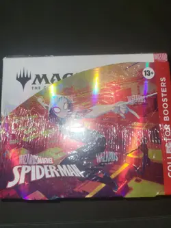 Magic the Gathering MTG Marvel Spider-Man Collector Booster Box Factory Sealed - Image 1