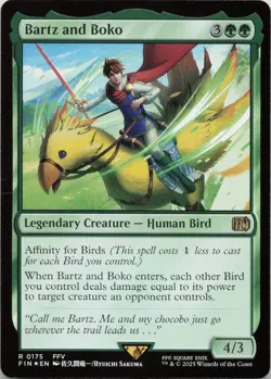 Bartz and Boko - FOIL - R FINAL FANTASY 175 - MTG - Image 1