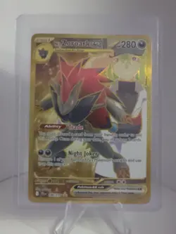 Pokemon TCG N's Zoroark ex 189/159 Sv09: Journey Together Holo - Image 1