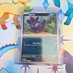 Zorua 061/086 - Masterball Reverse Holo - Pokemon TCG White Flare - Near Mint - Image 1