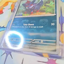 Zorua 061/086 - Masterball Reverse Holo - Pokemon TCG White Flare - Near Mint - Image 2
