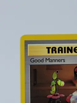 Pokemon Card 1st Edition Good Manners 111/132 Gym Heroes Regular US - Image 2