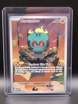 Pokemon TCG Marshadow 146/132 Mega Evolution IR Illustration Rare NM Near Mint - Image 1