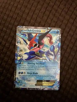Ash-Greninja EX XY133 Holo Blackstar Promos 2016 Pokemon Card - Image 1