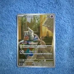 Pokemon TCG Mimikyu Scarlet & Violet Promo Card 075/Promo Near Mint Condition - Image 2