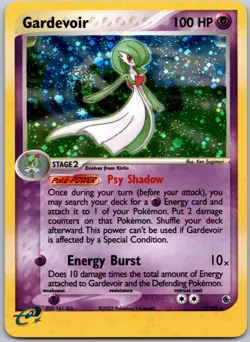 Gardevoir 7/109 Ruby and Sapphire - 2003 Vintage Pokemon - Holo Rare NM/LP - Image 1
