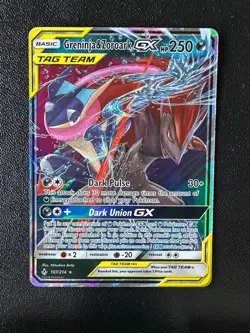 POKEMON TCG - UNBROKEN BONDS - GRENINJA & ZOROARK GX TAG TEAM 107/214 - Image 1