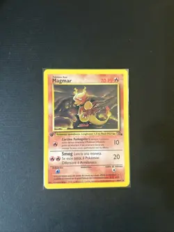 🇮🇹pokemon Magmar 39/62 - Fossil - 1’ed Excellent Condition - Image 1