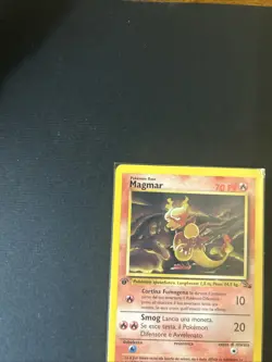 🇮🇹pokemon Magmar 39/62 - Fossil - 1’ed Excellent Condition - Image 4