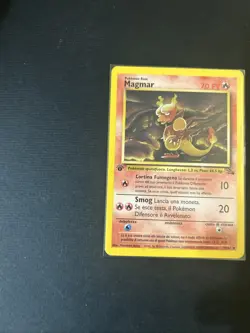 🇮🇹pokemon Magmar 39/62 - Fossil - 1’ed Excellent Condition - Image 5